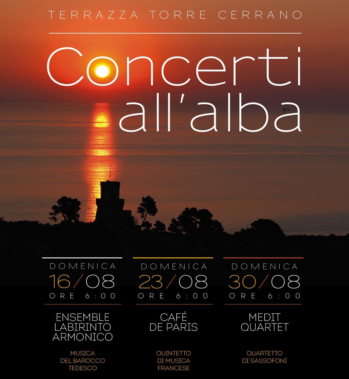 concerti all'alba pineto